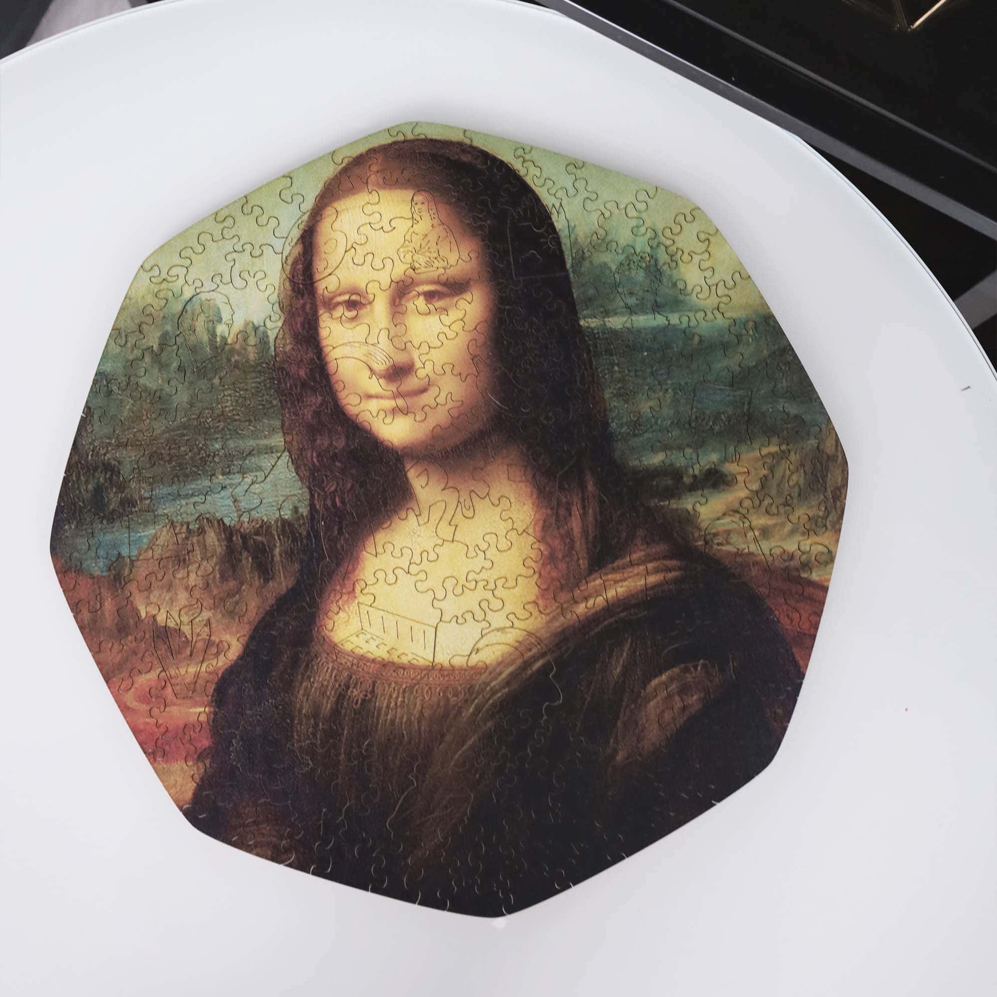 Wooden Jigsaw Puzzle Mona Lisa (Leonardo da Vinci) - Woods Story