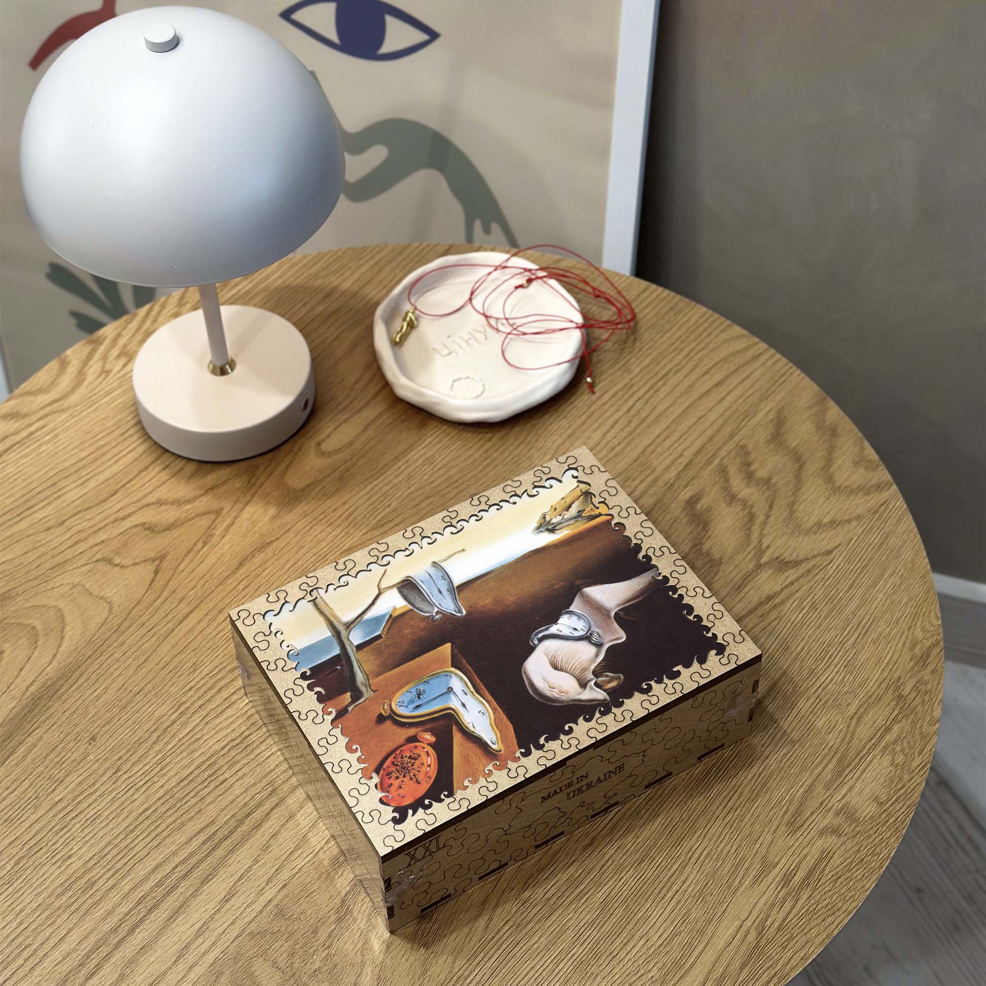 Wooden Jigsaw Puzzle The Persistence of Memory (Salvador Dali) - Woods Story