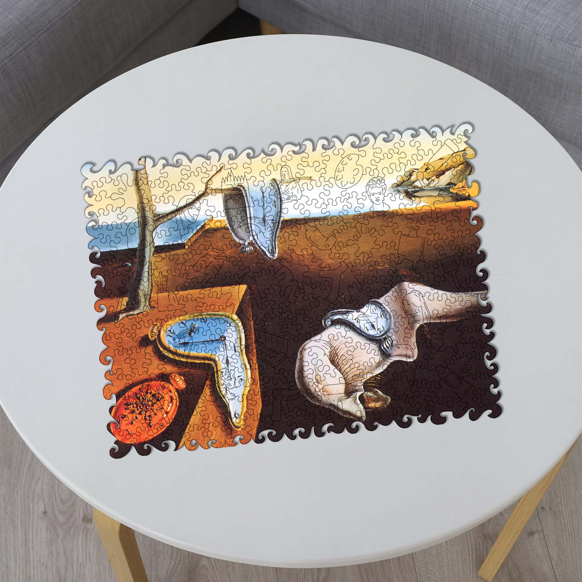 Wooden Jigsaw Puzzle The Persistence of Memory (Salvador Dali) - Woods Story