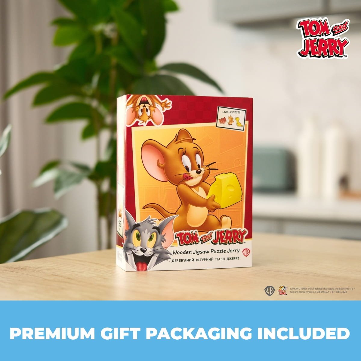 Wooden jigsaw puzzle Tom&Jerry™ Jerry - Woods Story