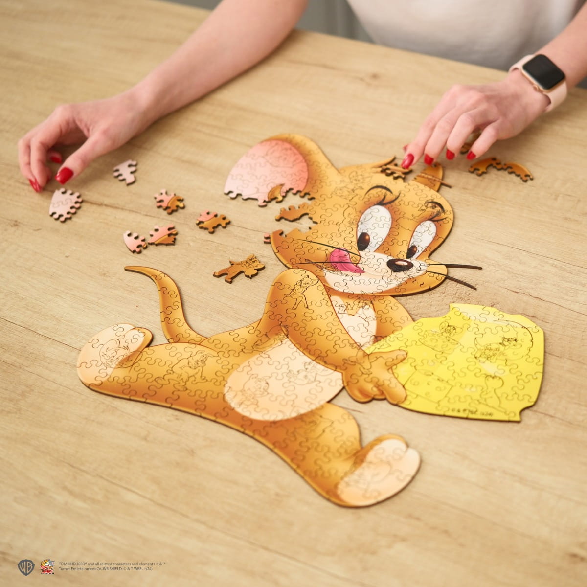 Wooden jigsaw puzzle Tom&Jerry™ Jerry - Woods Story