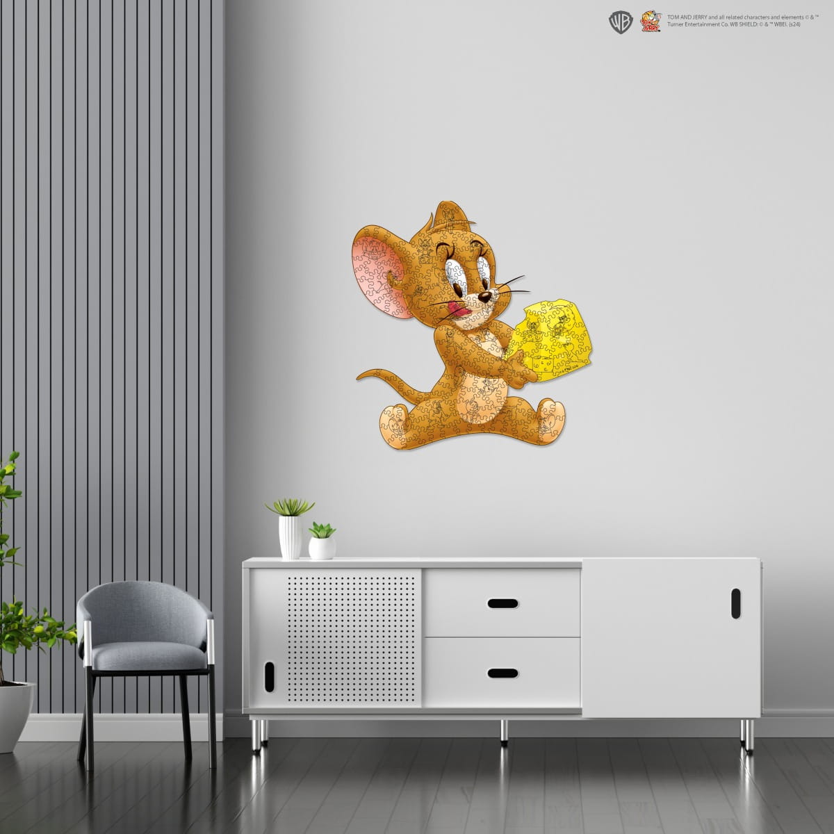 Wooden jigsaw puzzle Tom&Jerry™ Jerry - Woods Story