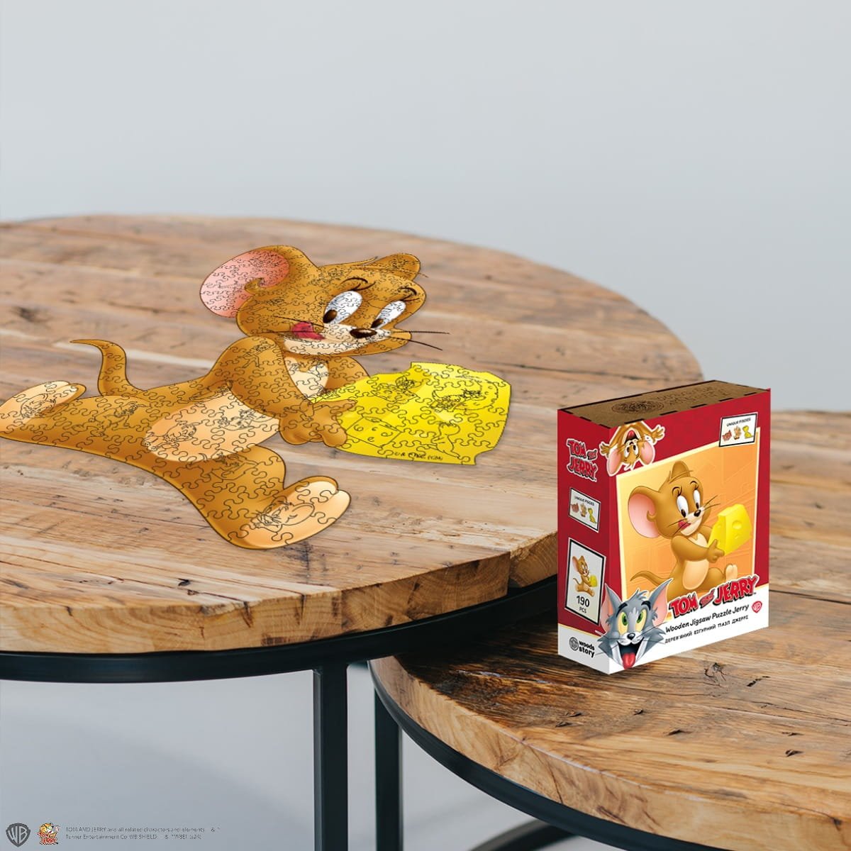 Wooden jigsaw puzzle Tom&Jerry™ Jerry - Woods Story