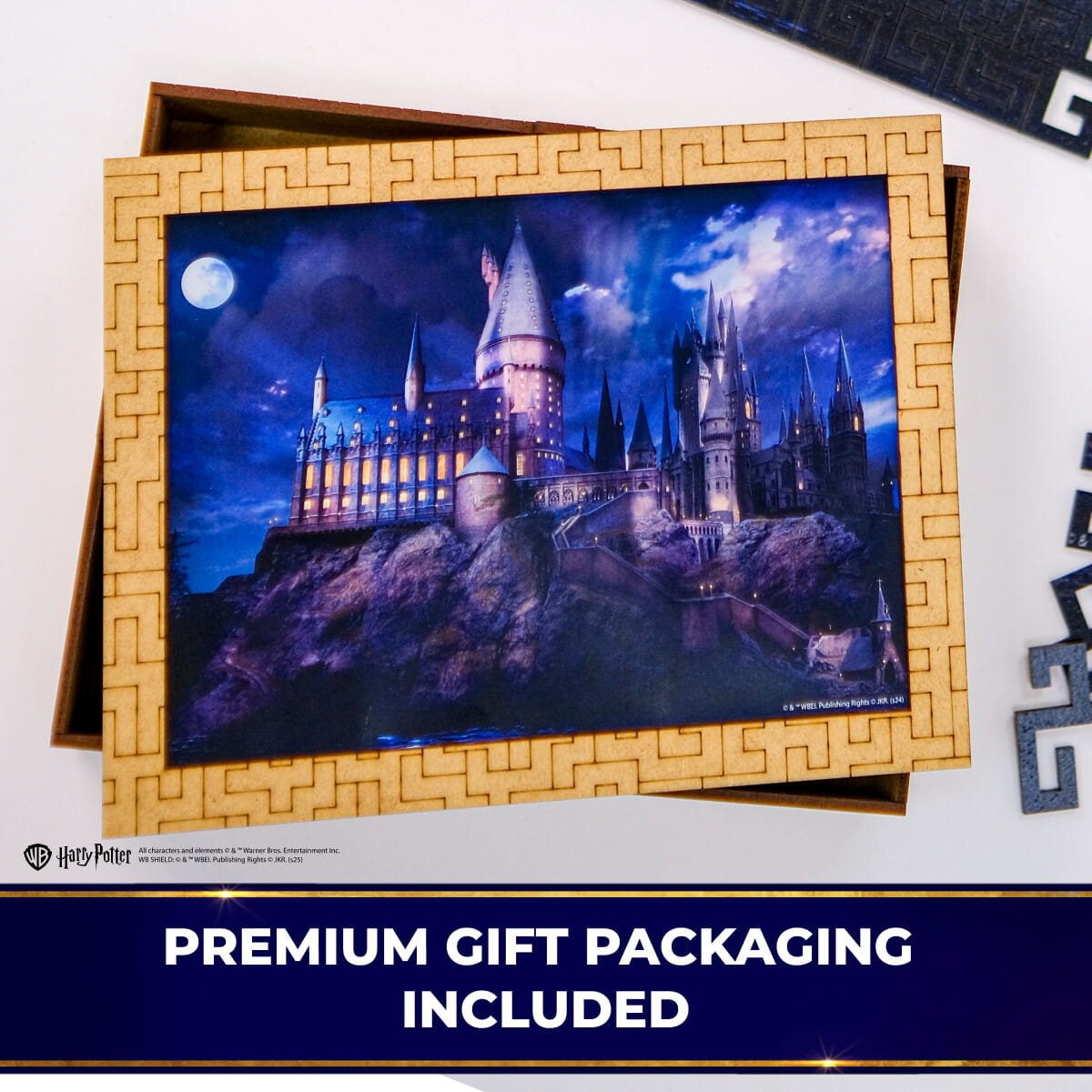 Wooden Maze Puzzle Harry Potter™ Hogwarts Castle Night - Woods Story