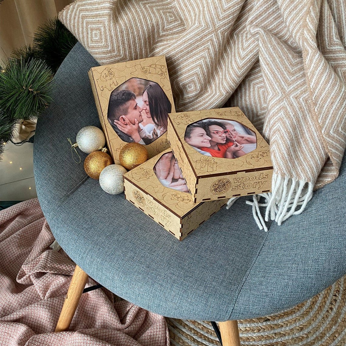 Custom Wooden Puzzle - Pets - Woods Story