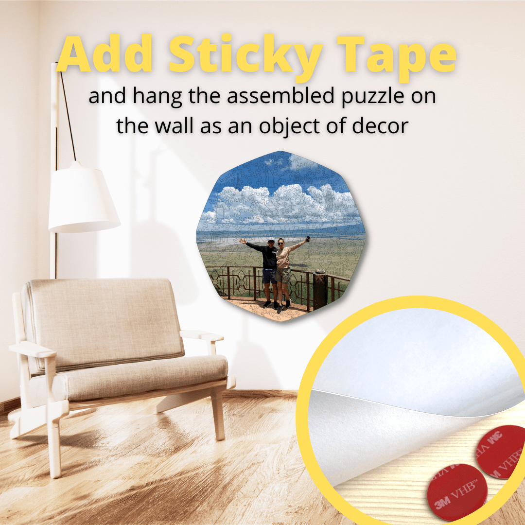Custom Wooden Puzzle - Travel - Woods Story