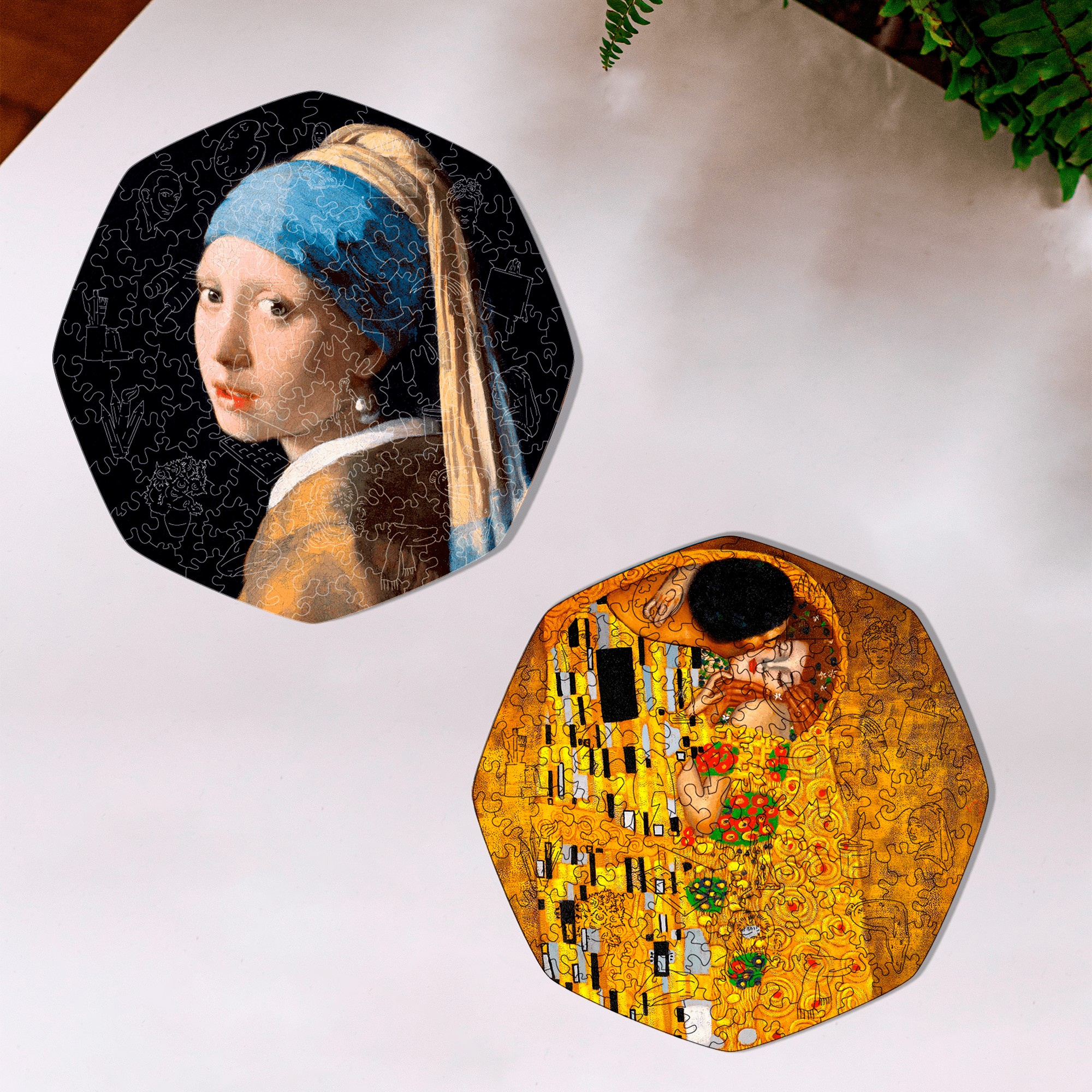 Wooden Jigsaw Puzzle The Girl With The Pearl Earring (Johannes Vermeer) - Woods Story