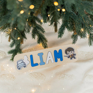 Personalized Wooden Nursery Puzzle