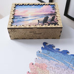 Wooden Jigsaw Puzzle Summer beach