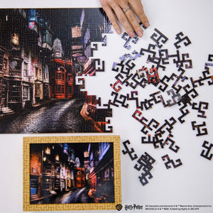 Wooden jigsaw maze puzzle Harry Potter Diagon Alley™