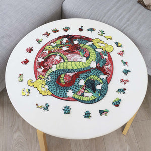 Wooden Jigsaw Puzzle Dragon