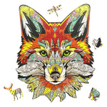 Wooden Jigsaw Puzzle Fox