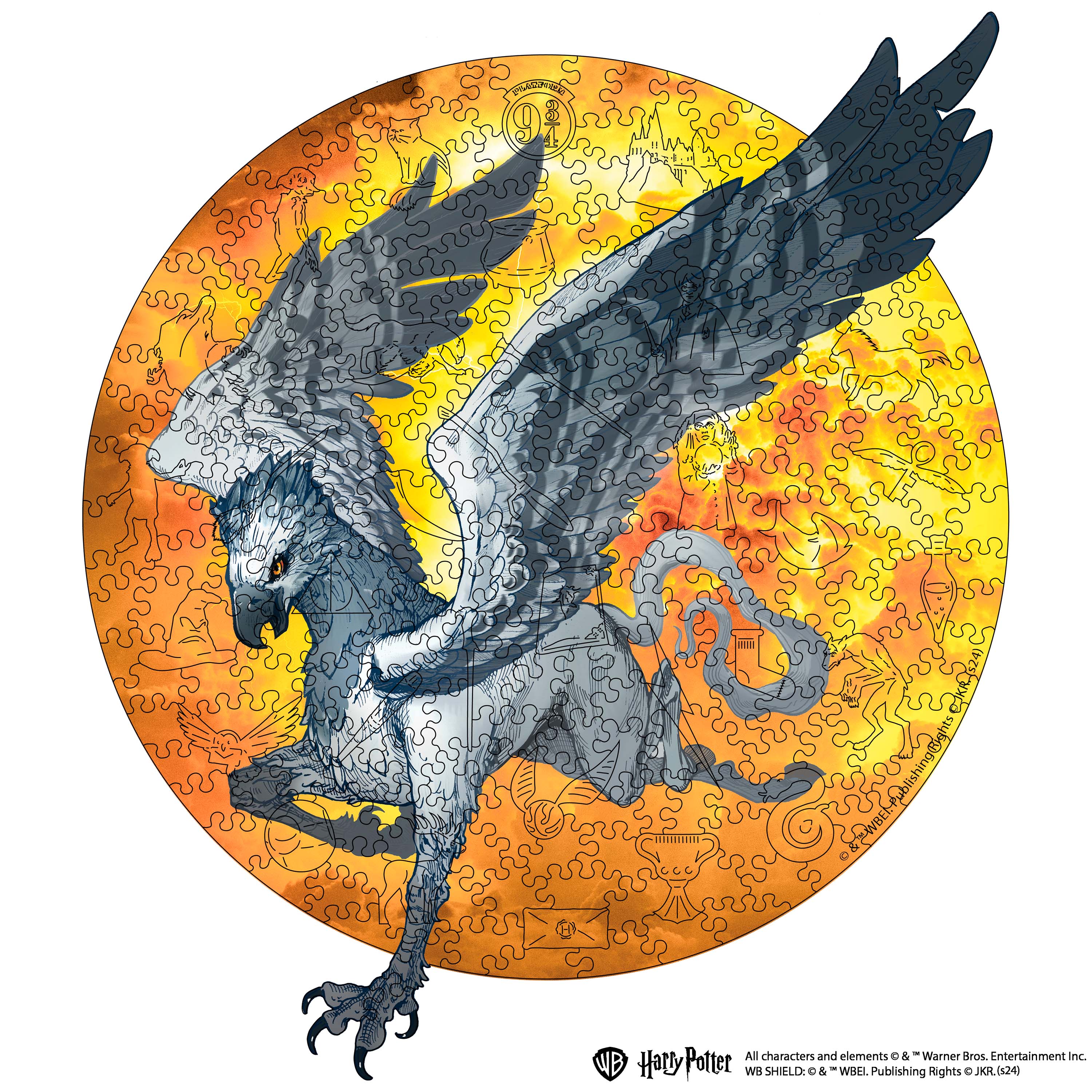 Wooden jigsaw puzzle Harry Potter Hippogriff™