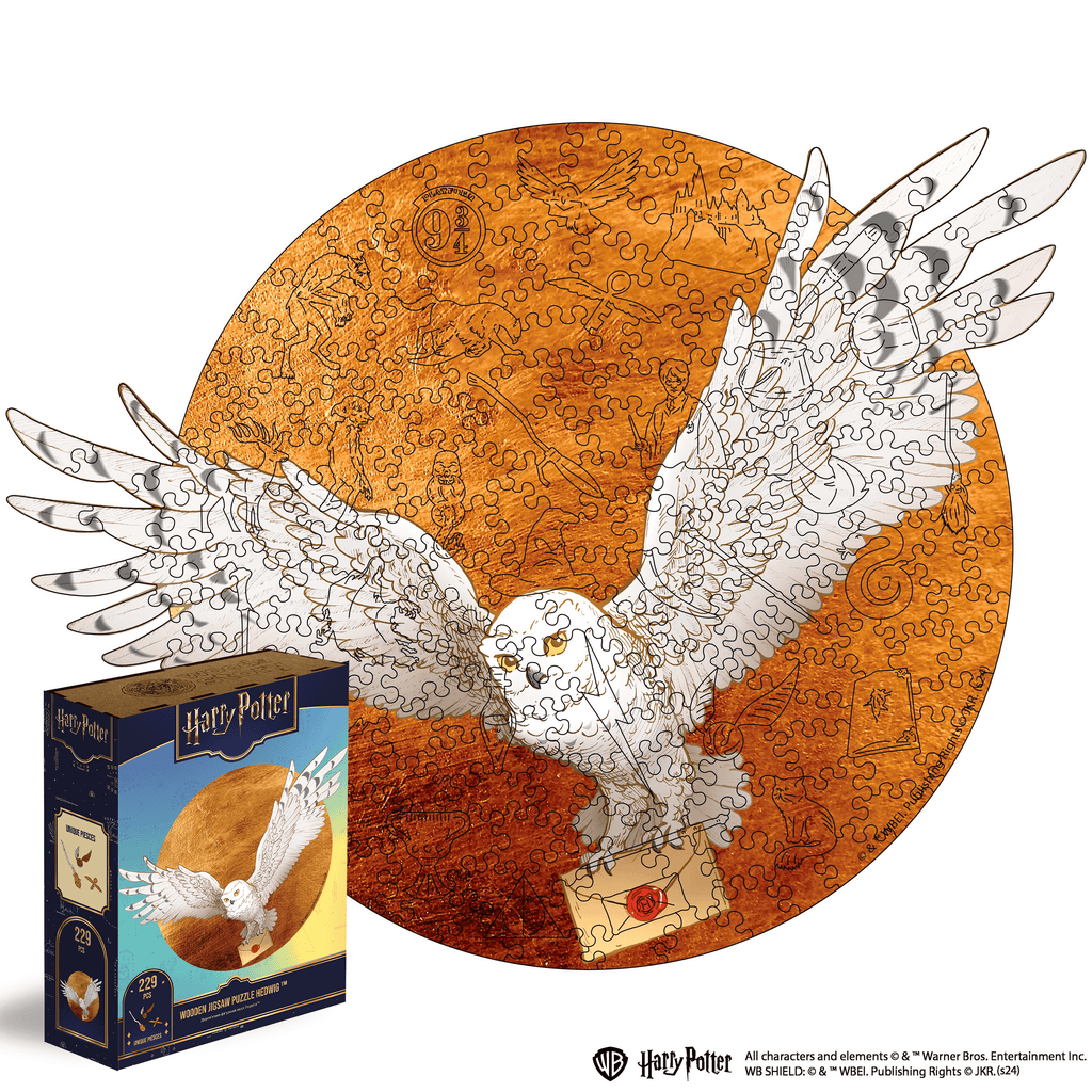 Wooden jigsaw puzzle Harry Potter Hedwig™