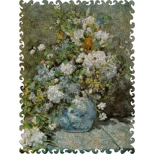 Wooden Jigsaw Puzzle Spring Bouquet (Renoir)