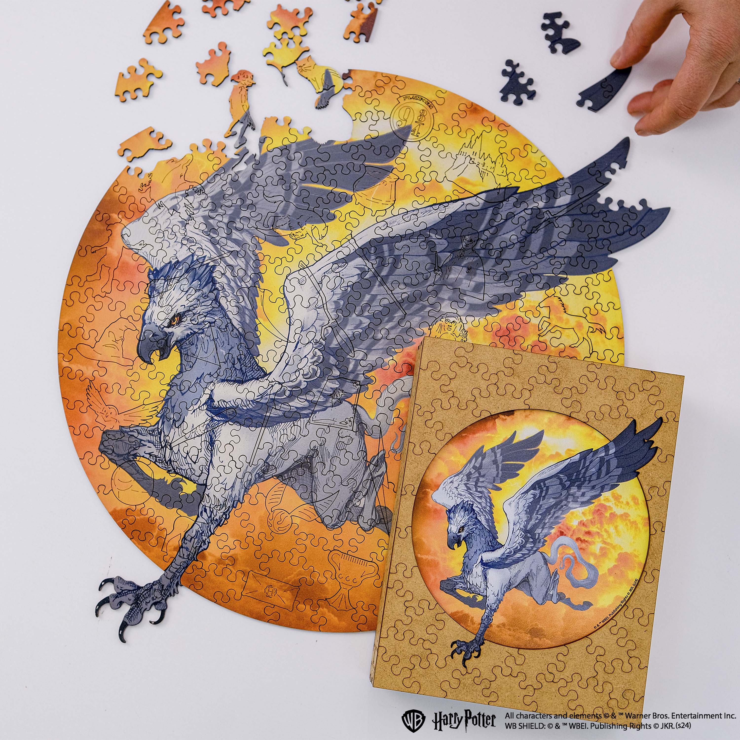 Wooden jigsaw puzzle Harry Potter Hippogriff™