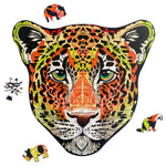 Wooden Jigsaw Puzzle Leopard