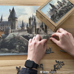 Wooden jigsaw maze puzzle Harry Potter Hogwarts Castle™