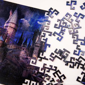 Wooden jigsaw maze puzzle Harry Potter Hogwarts Castle™ Night