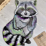 Wooden Jigsaw Puzzle Raccoon