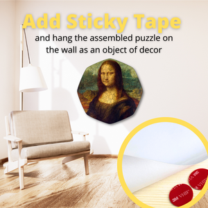 Wooden Jigsaw Puzzle Mona Lisa (Leonardo da Vinci)