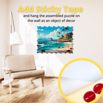 Wooden Jigsaw Puzzle Ocean view