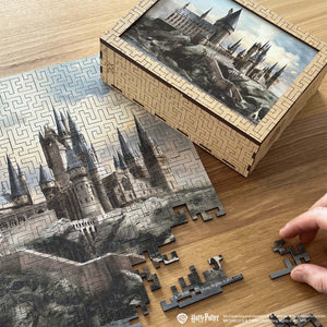 Wooden jigsaw maze puzzle Harry Potter Hogwarts Castle™