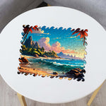 Wooden Jigsaw Puzzle Sea landscape