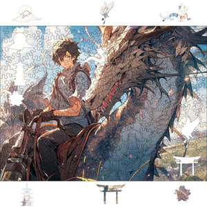 Wooden Jigsaw Puzzle Anime