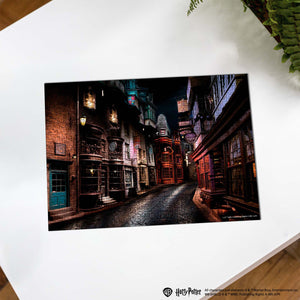 Wooden jigsaw maze puzzle Harry Potter Diagon Alley™