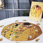 Wooden Jigsaw Puzzle The Kiss (Gustav Klimt)