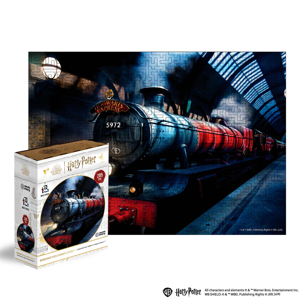 Wooden jigsaw maze puzzle Harry Potter Hogwarts Express™