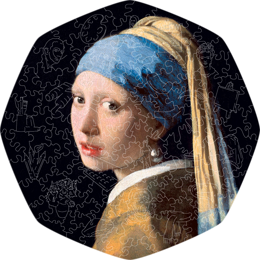 Wooden Jigsaw Puzzle The Girl With The Pearl Earring (Johannes Vermeer)