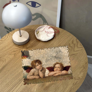 Wooden Jigsaw Puzzle Two Angels (Raphael Santi)