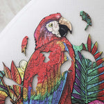 Wooden Jigsaw Puzzle Ara Parrot