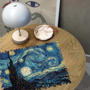 Wooden Jigsaw Puzzle The Starry Night (Vincent van Gogh)