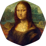 Wooden Jigsaw Puzzle Mona Lisa (Leonardo da Vinci)