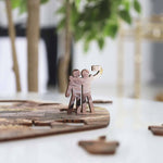 Custom Wooden Jigsaw Puzzle Friends