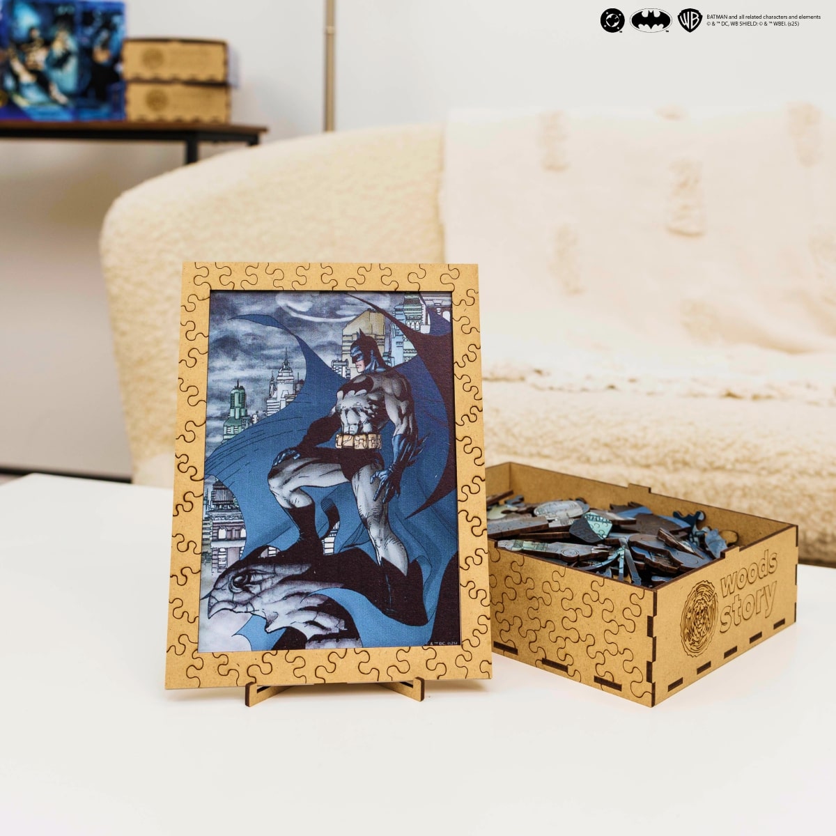 Figured Wooden Puzzle Batman™ - Guardian of Gotham