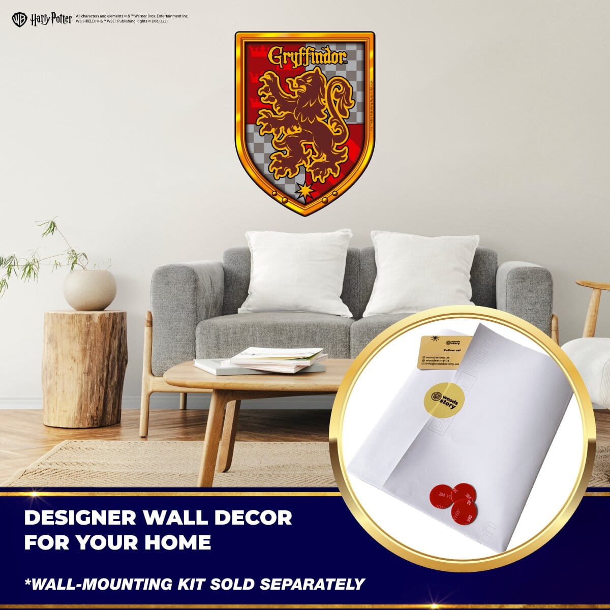 Wooden jigsaw puzzle Harry Potter Gryffindor™