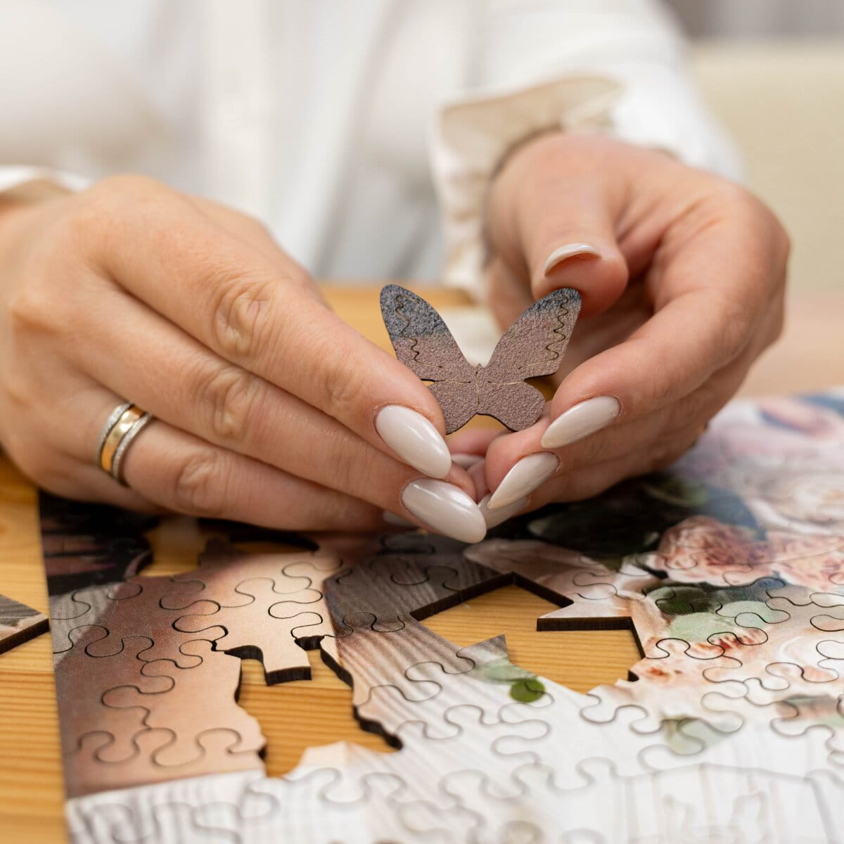Wooden Mother's Day Photo Puzzle - Horizontal