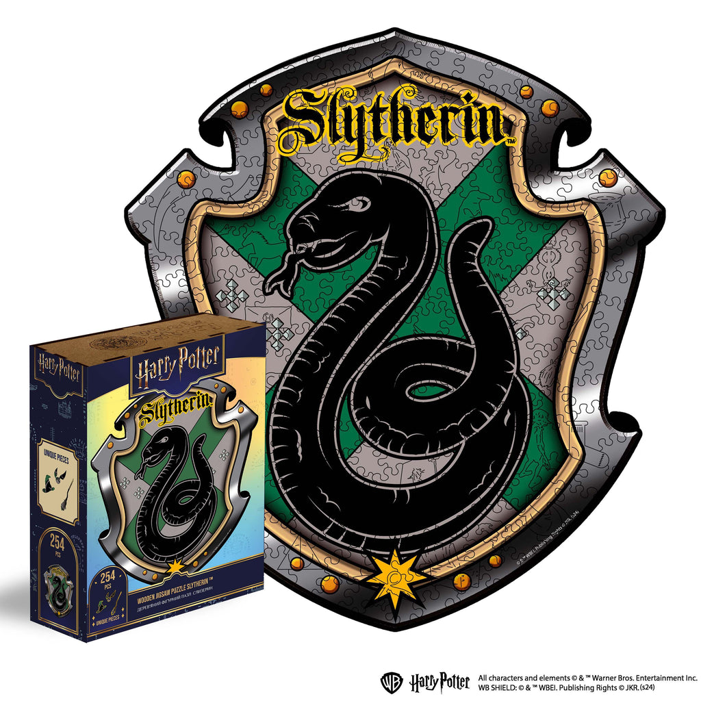 Wooden jigsaw puzzle Harry Potter Slytherin™