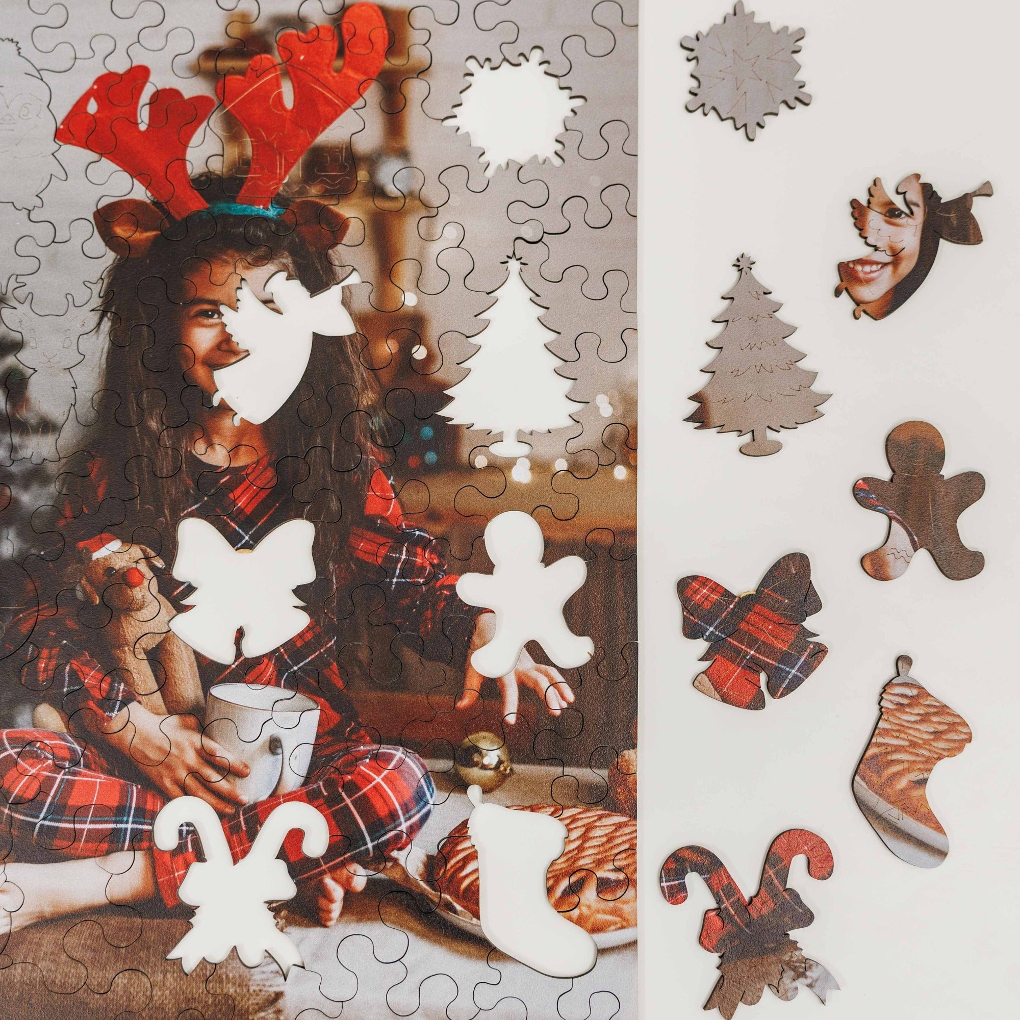 Christmas Memories Wooden Puzzle - Woods Story