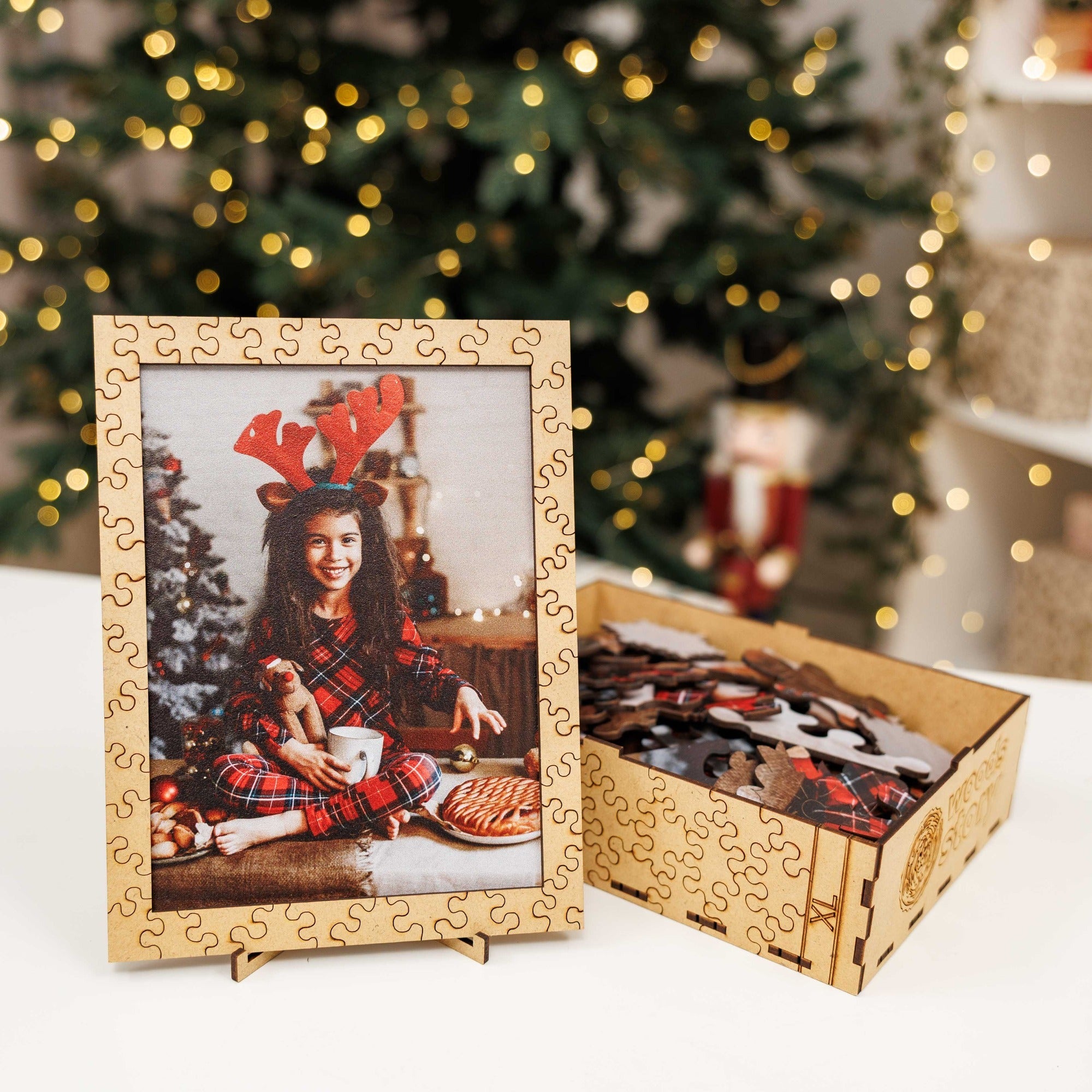 Christmas Memories Wooden Puzzle - Woods Story