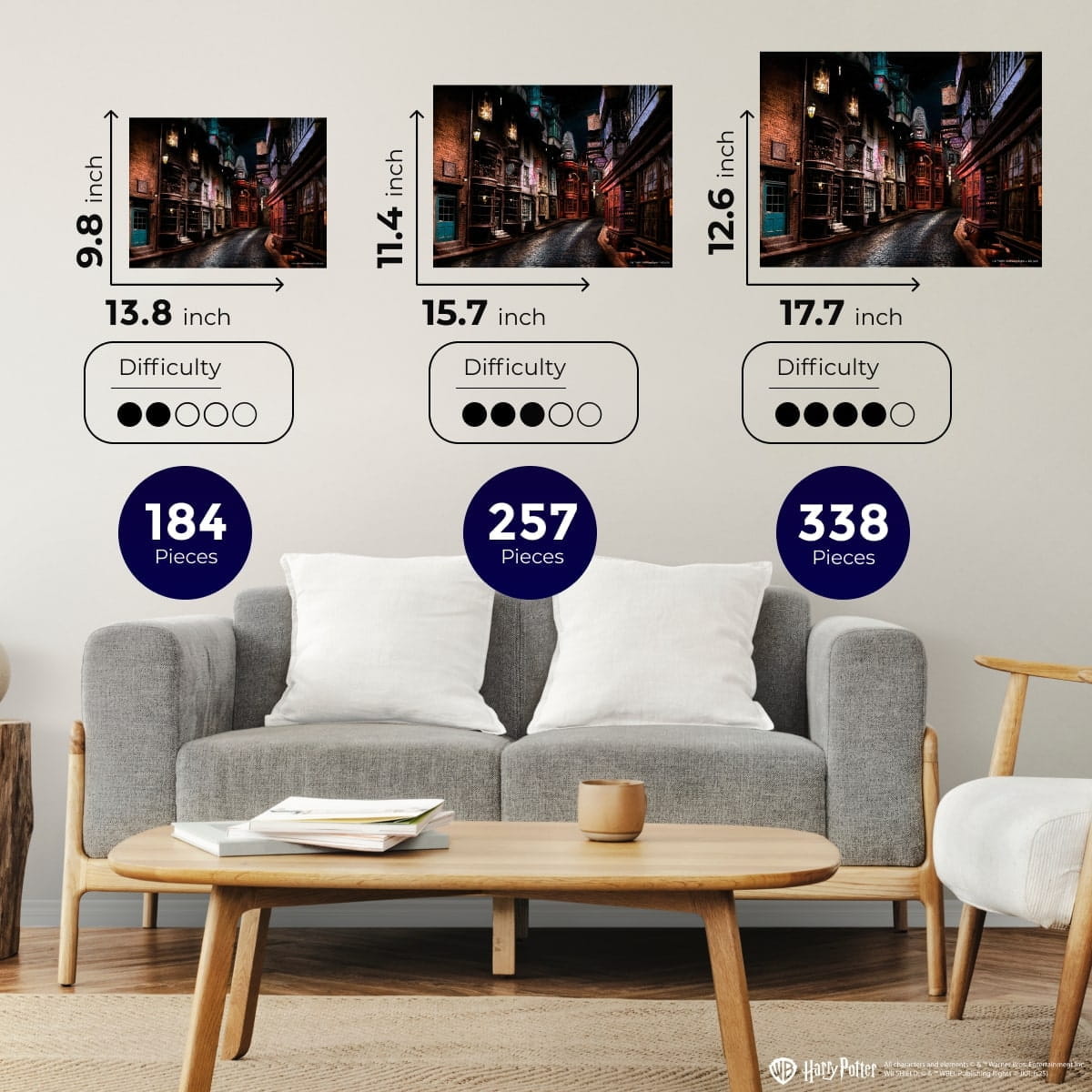 puzzle harry potter diagon alley