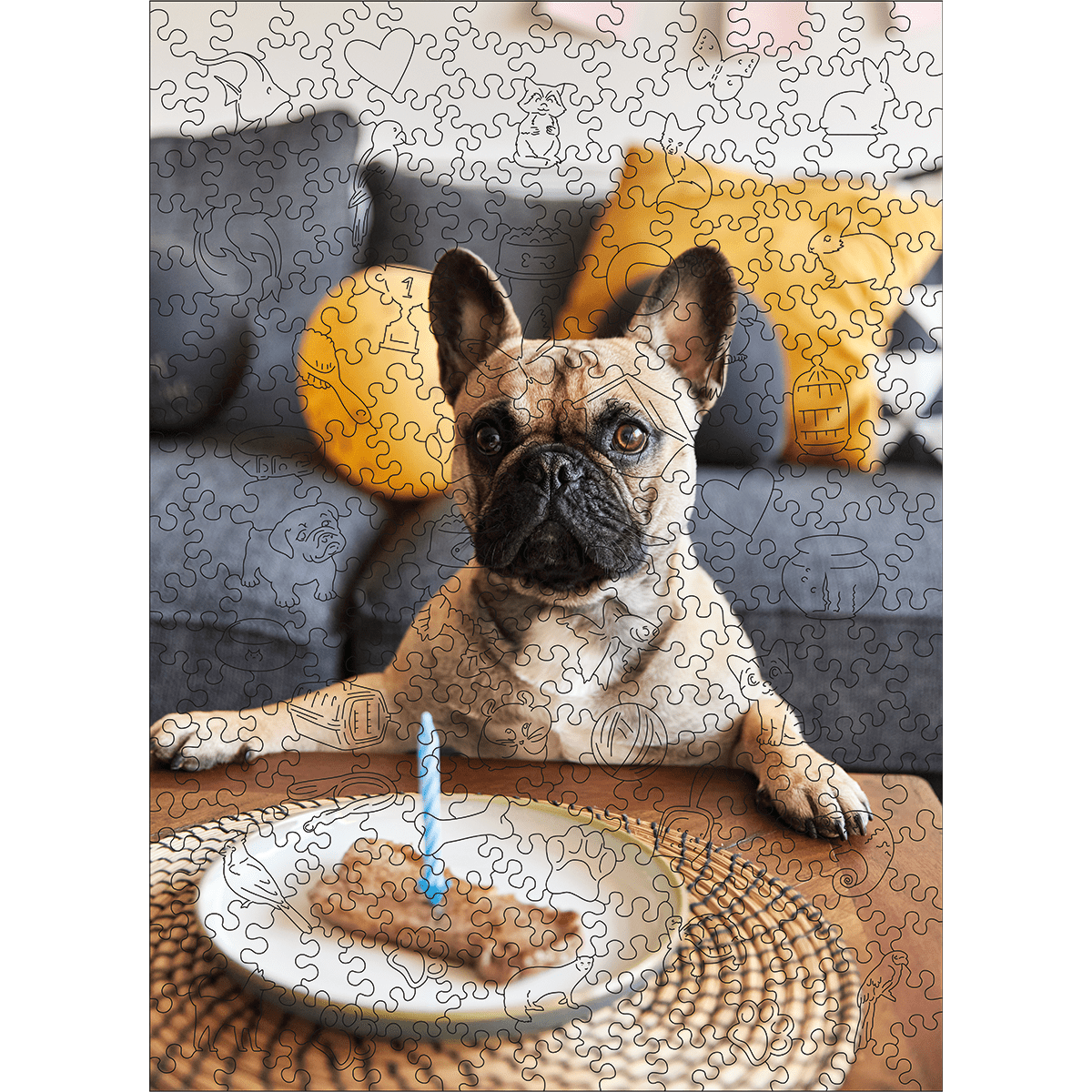 Custom Wooden Animal Puzzle - Woods Story