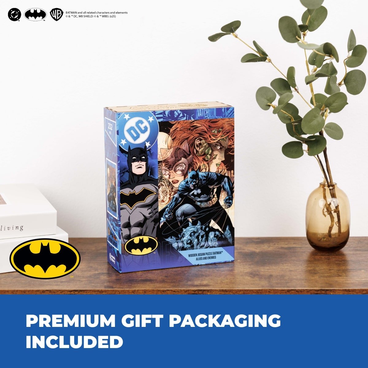 Figured Wooden Puzzle Batman™ - Allies and Enemies - Woods Story