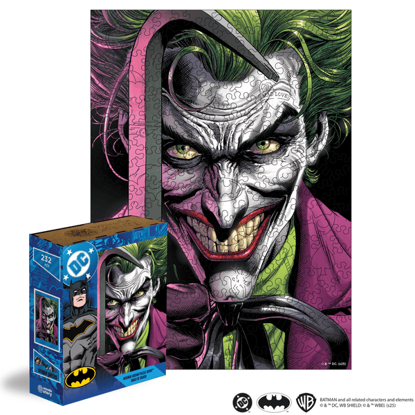 Wooden jigsaw puzzle DC Batman™ – Smile of Chaos • Woods Story