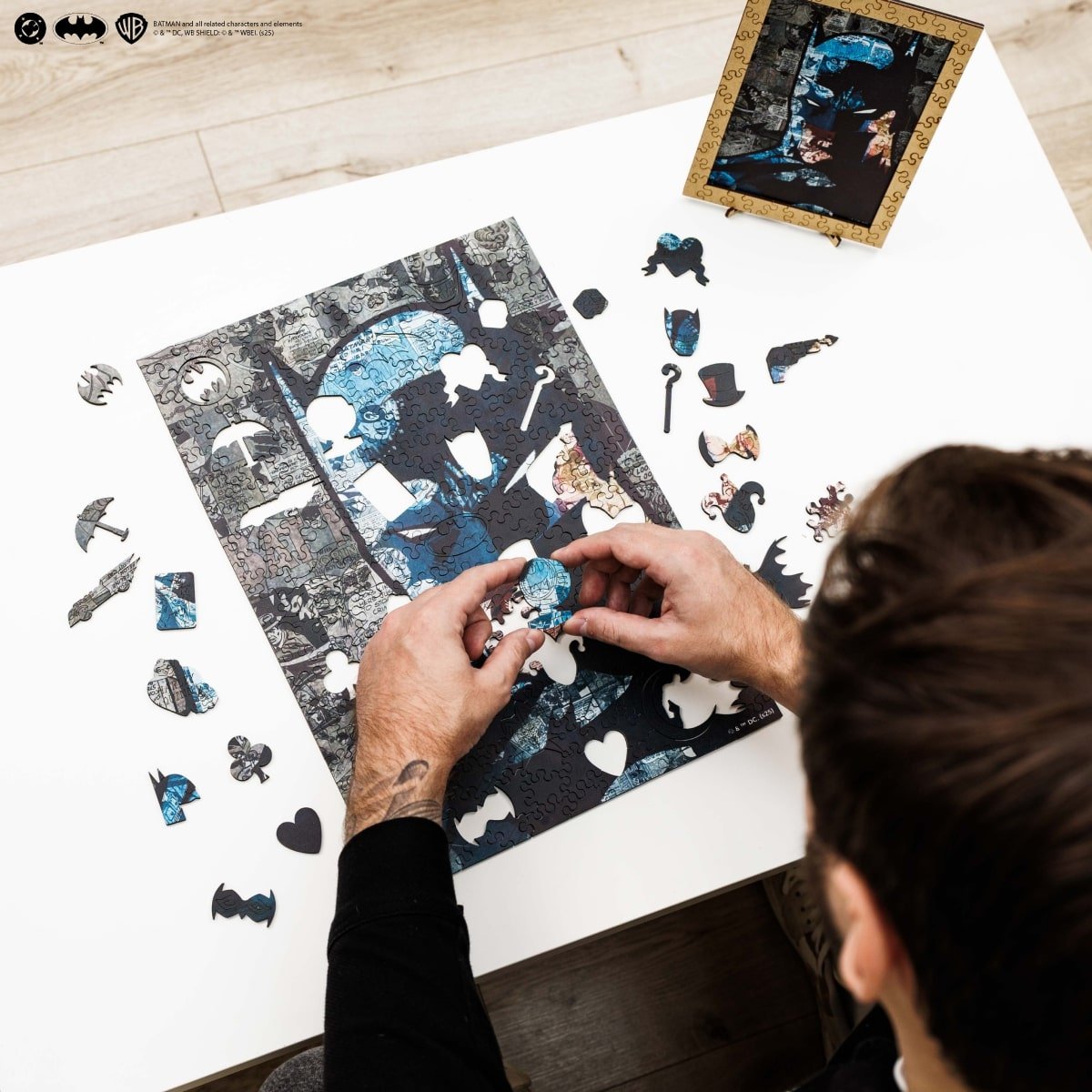 Figured Wooden Puzzle Batman™ - Shadow of Gotham - Woods Story