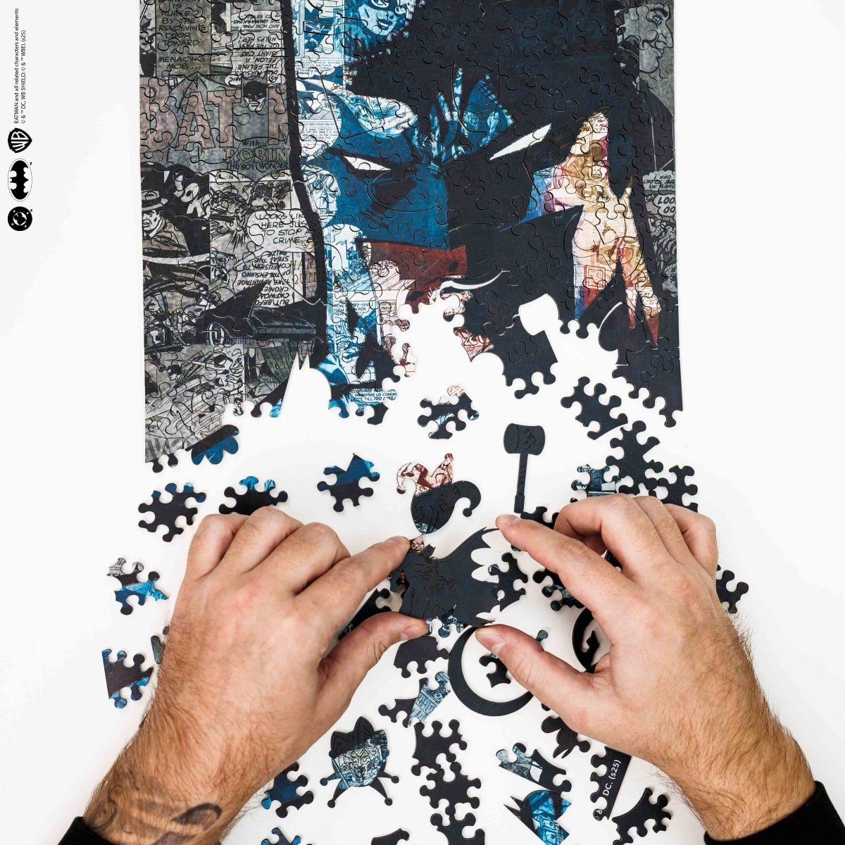 Figured Wooden Puzzle Batman™ - Shadow of Gotham - Woods Story